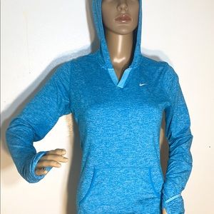 Blue Nike dri-fit hoody